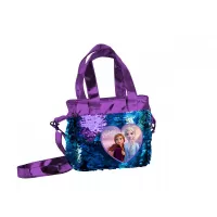 Τσάντα βόλτας Frozen Disney Shoulder bag - Sequins two handles 17 x 15 x 6 cm  D99909