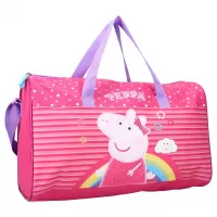 Αθλητική τσάντα σάκος - σακ-βουαγιαζ Peppa Pig gym bag / sport bag 40x24x19cm - Pink 007-2251 #3
