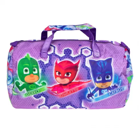 Αθλητική τσάντα σάκος - σακ-βουαγιαζ PJ Masks Gym bag / Sport bag 40x24x24cm  Purple A96851