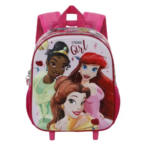 Σχολική Τσάντα Νηπιαγωγείου Τρόλεϊ Disney Princess Strong 3D 31 x 26 x 10 cm 050905