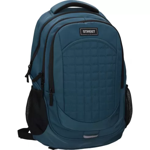 Σχολική τσάντα Street Doubler yale μπλε 31x19x45cm με εργονομική πλάτη air system
