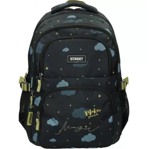 Σχολική τσάντα Street magic 32x13x45εκ με εργονομική πλάτη air system