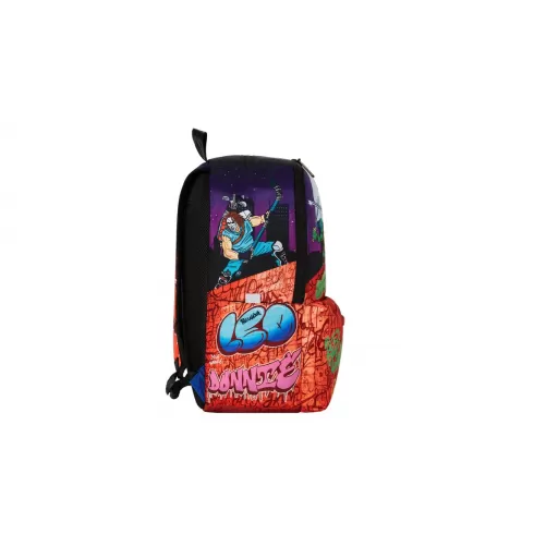 Σχολική τσάντα Space Junk TMNT graffiti 45x31x20cm 920SJS135NSZ #4