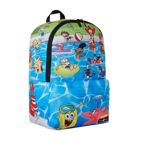 Σχολική τσάντα Space Junk Spongebob pool party 45x31x20cm 920SJS132NSZ #5