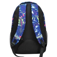 Σχολική τσάντα πλάτης Maui & Sons Ferns πολύχρωμη με θήκη για παγούρι 339-03031 #1
