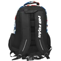 Σχολική τσάντα πλάτης no Fear off Road με θήκη για παγούρι 348-14031 #1