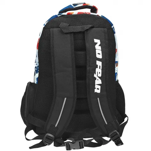 Σχολική τσάντα πλάτης no Fear off Road με θήκη για παγούρι 348-14031 #1