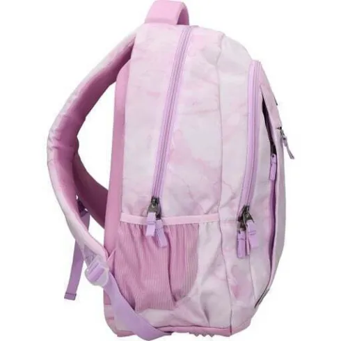 Σχολική τσάντα πλάτης Street alfa watercolor ροζ 531292 #1