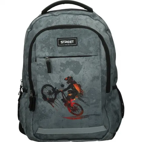 Σχολική τσάντα πλάτης Street alfa manual 531294