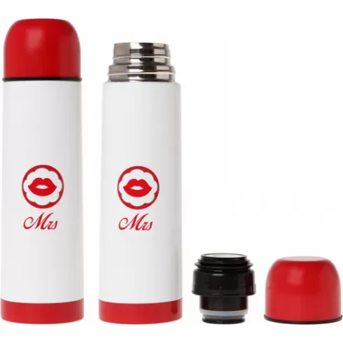 Kiokids Ανοξείδωτο Παγούρι-Θερμός με Διπλό Τοίχωμα Mrs. 500ml
