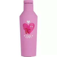 Tinc θερμός ανοξείδωτος Mallo heart 500ml ροζ HCWBMAPK