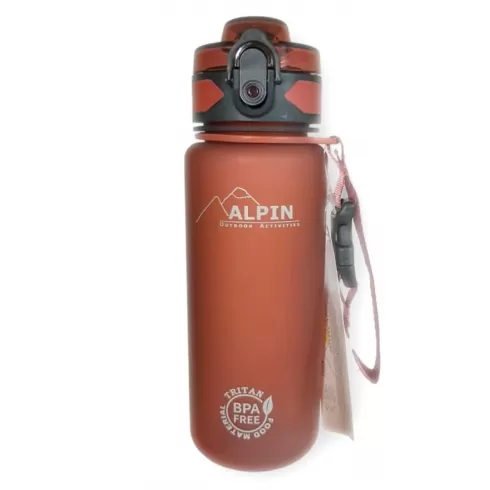 Alpin Πλαστικό παγούρι 500ml v2 Compact tritan κόκκινο