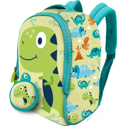 Τσαντάκι Φαγητού Dinosaurs 25x19x13cm και μικρό πορτοφολάκι 9cm 603279