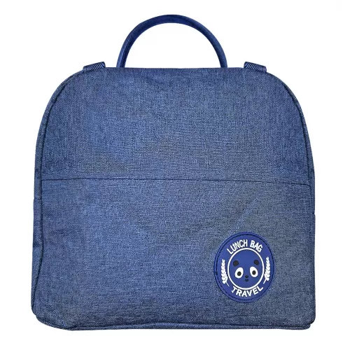 Ισοθερμική τσάντα μονόχρωμη 23x19x14cm SUMMERtiempo 622951 μπλε