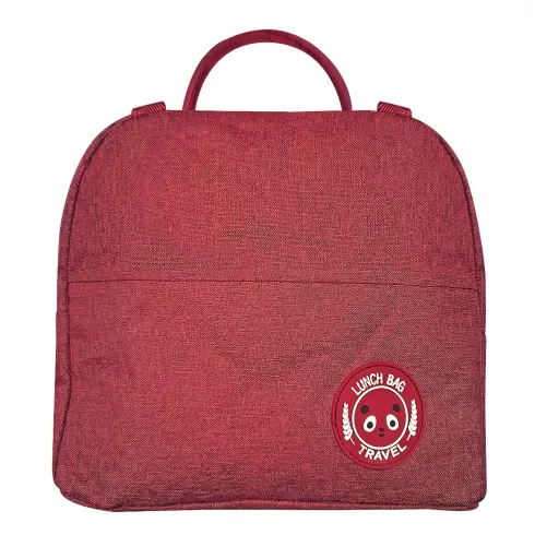 Ισοθερμική τσάντα μονόχρωμη 23x19x14cm SUMMERtiempo 622951 κόκκινο