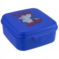 Δοχείο φαγητού πλαστικό μπλε surfer shark 850ml 135x135x65mm Papirus 98393