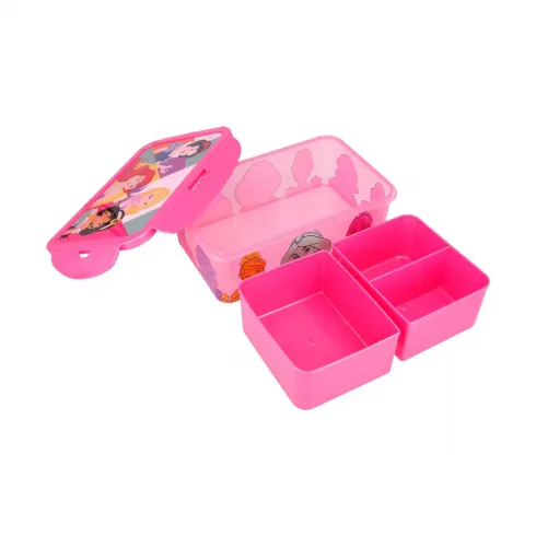 Stor Δοχείο φαγητού πλαστικό με αφαιρούμενα τμήματα Disney Princess Bright & Bold 1190ml 51245 #3