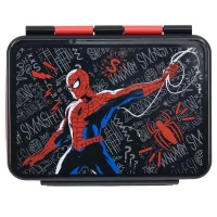 Δοχείο φαγητού από ανοξείδωτο ατσάλι Spiderman Black Board 1100ml