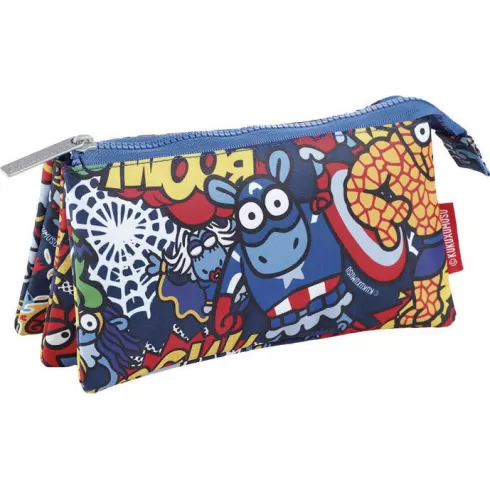 Κασετίνα Τριπλή Kukuxumusu Supersheep 16663