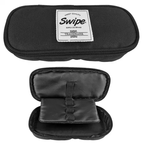 ΚΑΣΕΤΙΝΑ ΟΒΑΛ ΜΑΥΡΗ SWIPE 23x10x5cm SWIPE 1550-7650