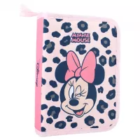 Κασετίνα Γεμάτη Minnie Mouse - Make and Create με 1 θήκη και 1 χώρισμα 20 x 15 x 3.5 cm 088-2988
