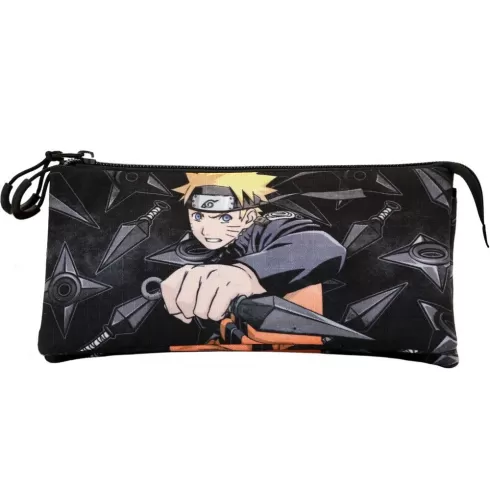 Κασετίνα 3 θέσεων Naruto Shippuden Uzumaki 23x11x10cm 03913