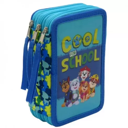 Κασετίνα Γεμάτη Paw Patrol Cool For School με 3 θέσεις 20 x 12 x 6 cm EP-343-PW