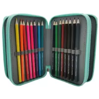 Κασετίνα Γεμάτη Snoopy με 3 θέσεις 20 x 12 x 6 cm EP-353-SY #2