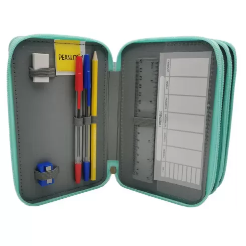 Κασετίνα Γεμάτη Snoopy με 3 θέσεις 20 x 12 x 6 cm EP-353-SY #4