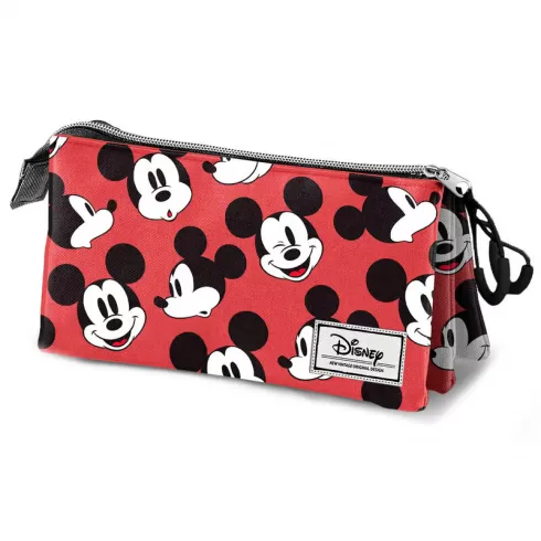 Κασετίνα 3 θέσεων Disney Mickey Blinks 23x11x10cm 029291