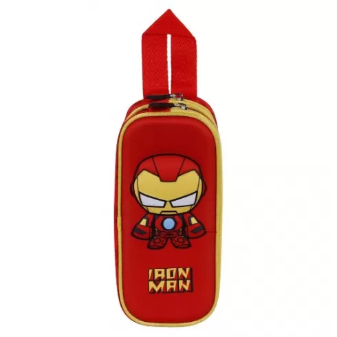 Κασετίνα Iron Man bobblehead 3D με 2 Θέσεις 22 x 10 x 7 cm 045260