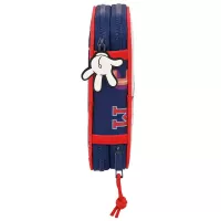 Κασετίνα γεμάτη Mickey Mouse με 2 θέσεις 20 x 12 x 4 cm 505685 μπλε - γκρι #1