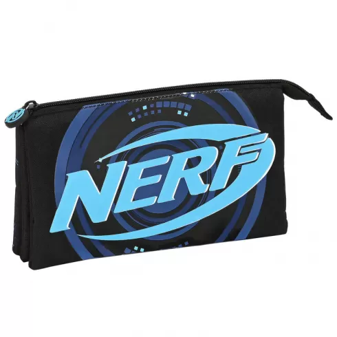 Κασετίνα 3 θέσεων Nerf boost 23 x 13 x 7cm 507146 μαύρο