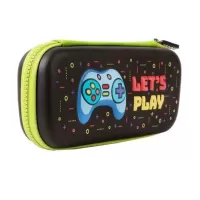 I-Total κασετίνα με 1 θήκη let's play 1τμχ μαύρη xl2445a 23 x 10 x 4.5cm