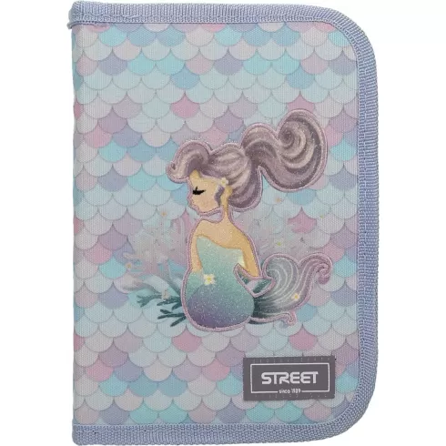 Κασετίνα Street Κενή Mermaid με 1 φερμουάρ και 2 θέσεις 20x14x3cm