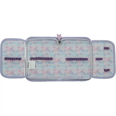 Κασετίνα Street Κενή Mermaid με 1 φερμουάρ και 2 θέσεις 20x14x3cm #1