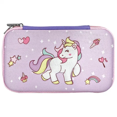 Κασετίνα τετράγωνη 3D μεγάλη μονόκερος JustNote 703217