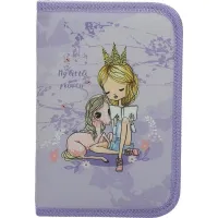 Κασετίνα τετράγωνη Street γεμάτη Fairy μωβ 530539