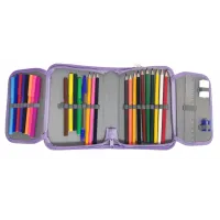 Κασετίνα τετράγωνη Street γεμάτη Fairy μωβ 530539 #1