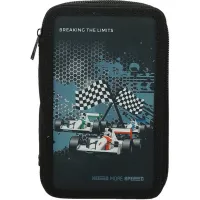 Κασετίνα τετράγωνη με 2 θήκες γεμάτη Street breaking the limits Formula μαύρη 530546