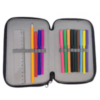 Κασετίνα τετράγωνη με 2 θήκες γεμάτη Street breaking the limits Formula μαύρη 530546 #1