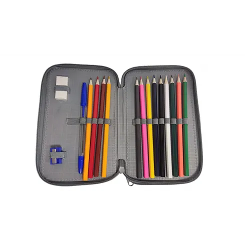 Κασετίνα τετράγωνη με 2 θήκες γεμάτη Street essence 530543 #1