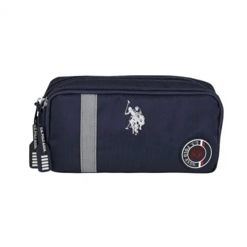 Κασετίνα οβάλ U.S POLO Assn μπλε σκούρο PLKLMYD24014