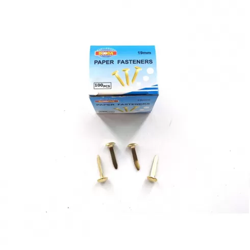 ΔΙΠΛΟΚΑΡΦΑ ΠΑΚ=100ΤΕΜ 19mm 702664