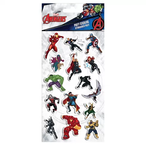 ΑΥΤΟΚΟΛΛΗΤΑ PUFFY AVENGERS 22x10cm 500970