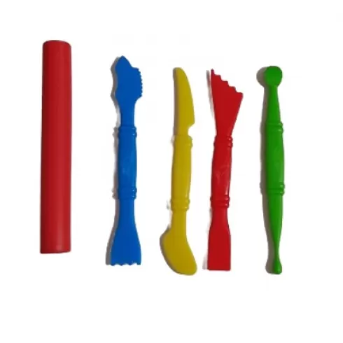 Das Junior- Fila Σετ 5 τεμαχίων εργαλεία μοντελισμού πλαστελίνης και πηλού F687800 #1