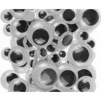 Meyco Ματάκια στρογγυλά 19626116G μαύρα 16mm 100τμχ #1