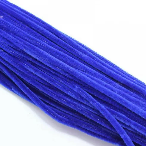 Σύρματα πίπας 30cm 100τμχ μπλέ 6mm Youlide 633194