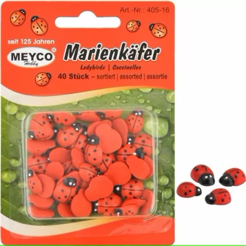 Meyco Πασχαλίτσες ξύλινες 40τμχ (από 12mm έως 20mm) 19640516