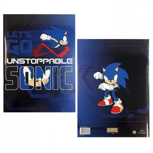 Μπλοκ παιδικής ζωγραφικής 16φ Sonic 29,7x21cm SONIC 1010E-1411 - Τυχαίο χρώμα-σχέδιο-επιλογή